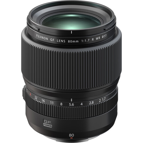 FUJIFILM GF 80mm f/1.7 R WR Lens • Cine Photo Tools