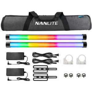 Nanlite PavoTube II 15X RGBWW LED 2-Light Kit