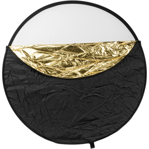 Westcott 5-in-1 Collapsible Reflector – 20” Gold/Silver/Black/White/Diffusion, Includes Carry Case