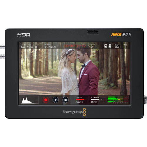 Blackmagic Design Assist 12G SDI/HDMI 5″ Monitor/Recorder • Cine