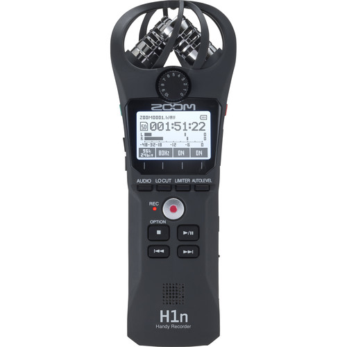 Zoom H1n Handy Recorder with Onboard X/Y Microphone • Cine Photo Tools