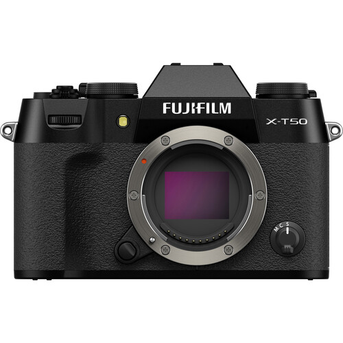 FUJIFILM X-T50 Mirrorless Camera (Black) • Cine Photo Tools