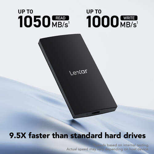 Lexar 1TB SL300 USB 3.2 Gen 2 Portable SSD • Cine Photo Tools