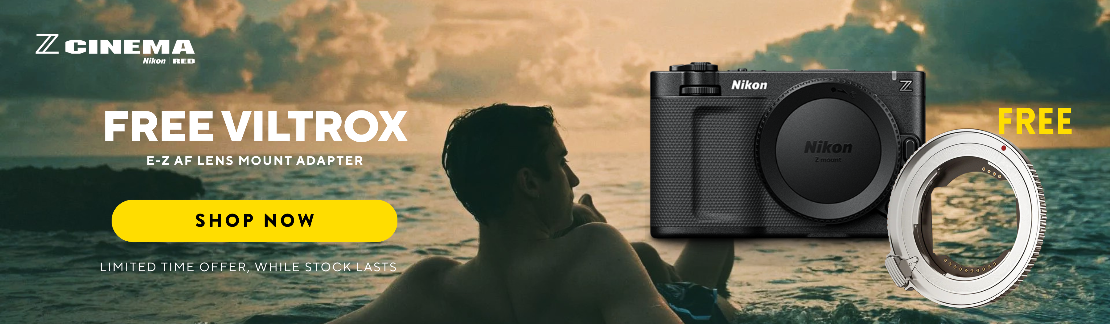 Nikon ZR In Stock - Banner