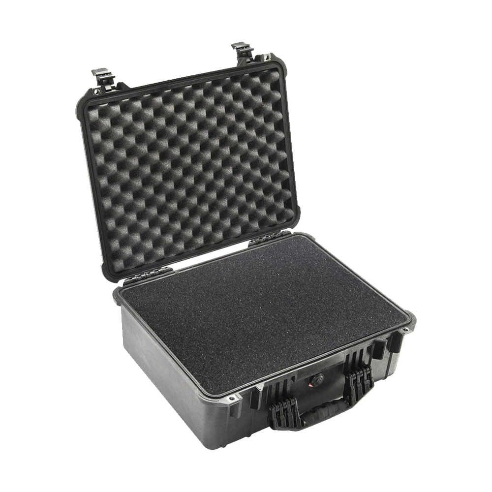 Pelican 1550 Case (Black) with Pick 'N Pluck Foam