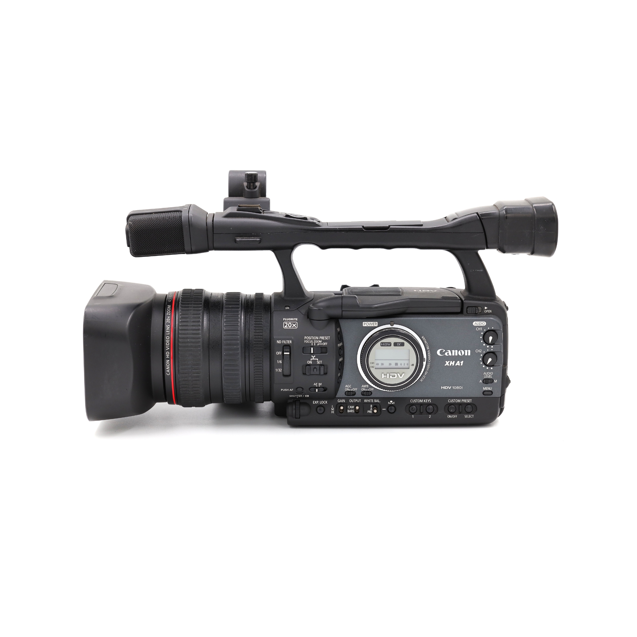 Used Canon XH A1 HDV camcorder | Cine Photo Tools
