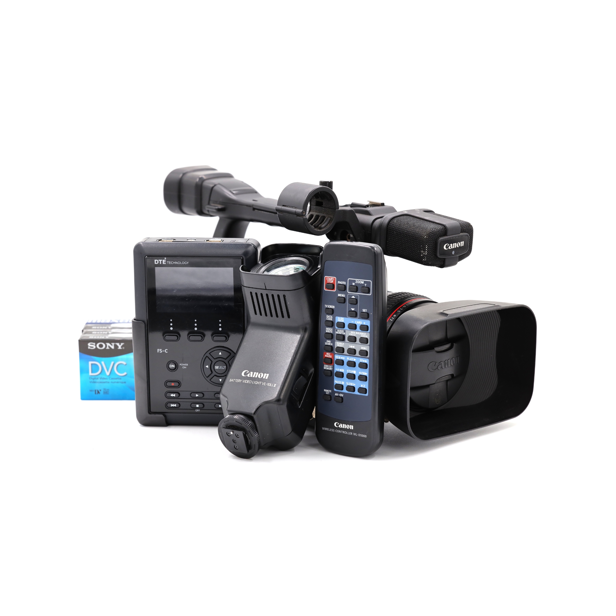 Used Canon XH A1 HDV camcorder | Cine Photo Tools